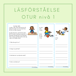 Läsförståelse otur nivå 1