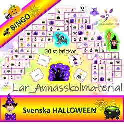 Bingo Svenska Halloween