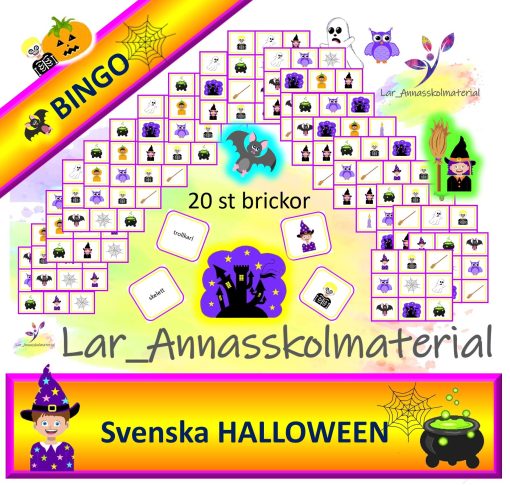 Bingo Svenska Halloween