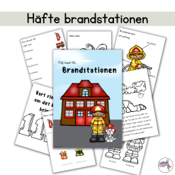 Följ med till brandstationen- häfte