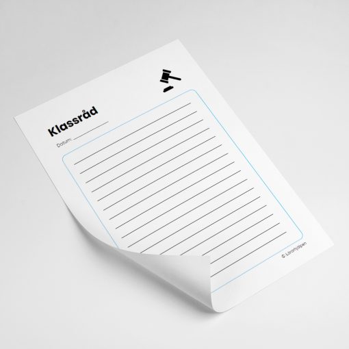 Klassrådsmall - tom