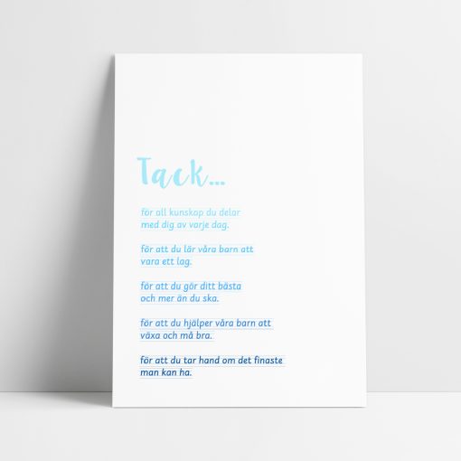 Tacktext pedagog
