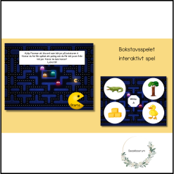 Interaktivt spel - bokstavsspelet