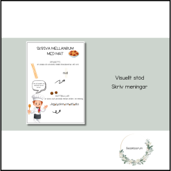 Skriv mening - visuellt stöd
