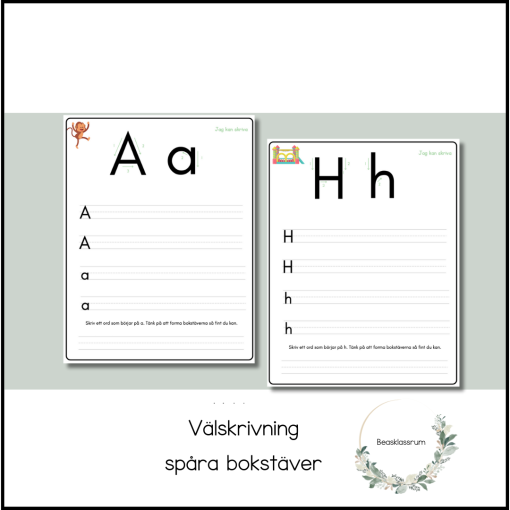 Välskrivning - alfabetet