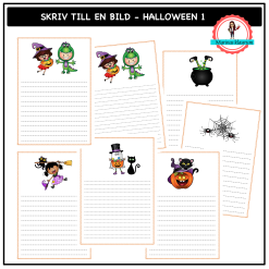 Skriv till en bild - Halloween - 1