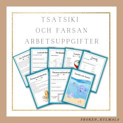 Tsatsiki och farsan - arbetsuppgifter