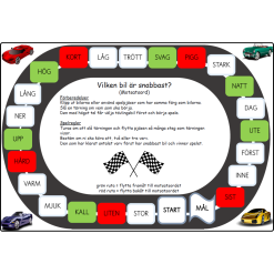 Motsatsord - spel