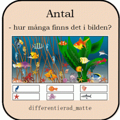 Antal - hur många finns det i bilden