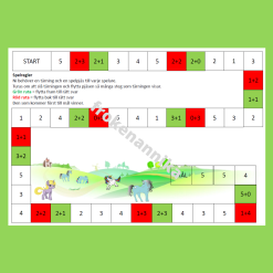 addition 0-5, spel