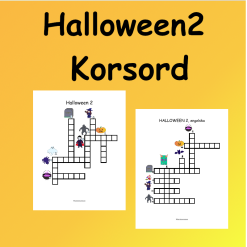 Halloween 2 Korsord