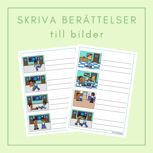 Skriva berättelser till bilder.