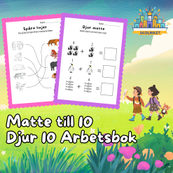 Matte till 10 Djur 10 Arbetsbok 15 Sidor