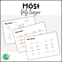 Höst - Följ linjer