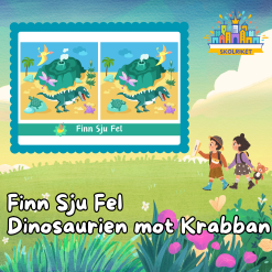 Finn Sju Fel - Dinosaurien mot Krabban