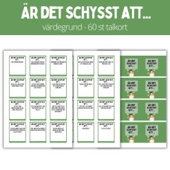 Är det schysst att... 1 - värdegrund - 60 värdegrundsfrågor
