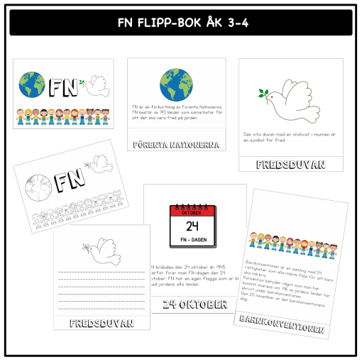 FN-flippbok åk 3-4