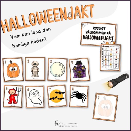 Halloweenjakt - tipspromenad med twist