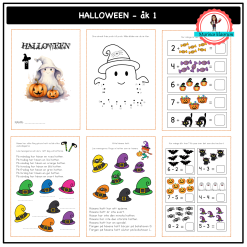 Mer Halloween åk 1