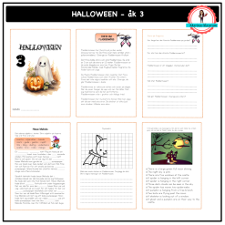Mer Halloween åk 3
