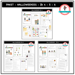 Halloweenies - paket - åk 4 -5 - 6