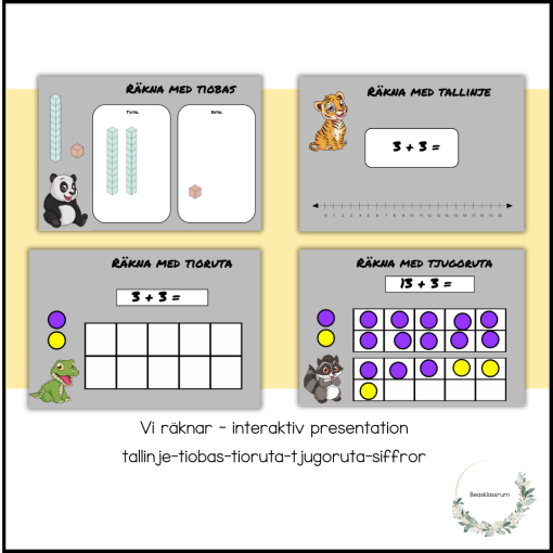 Interaktiv mattepresentation