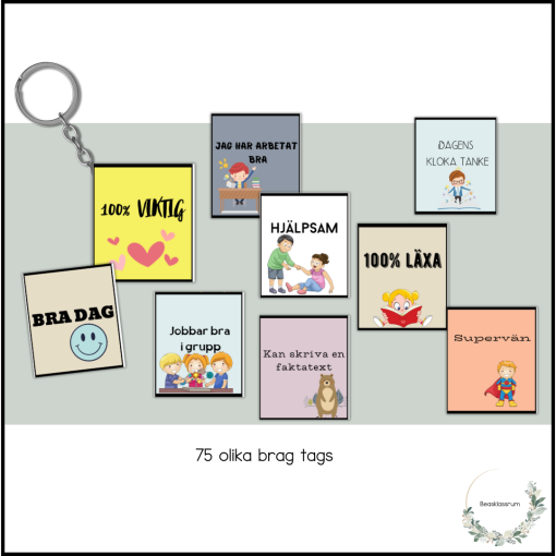 Brag tags