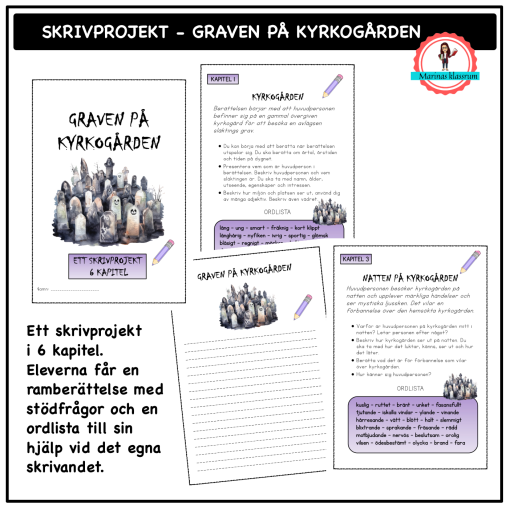 Skrivprojekt - Graven på kyrkogården
