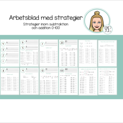 Strategier - addition och subtraktion