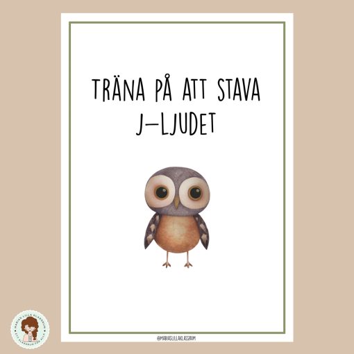 Träna j-ljudet