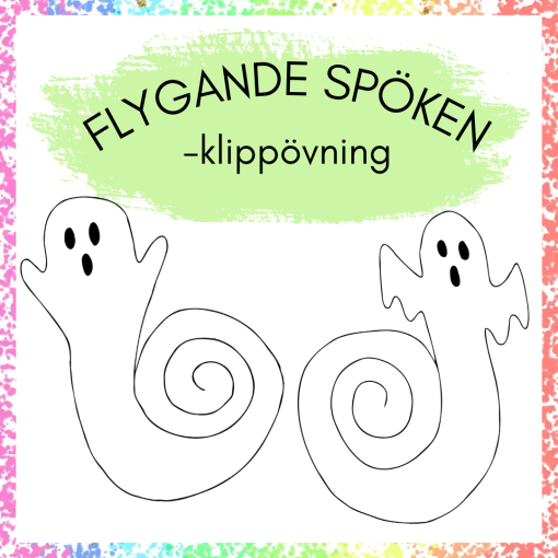 Flygande spöken - halloween