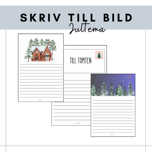 Skriv till bild - jul