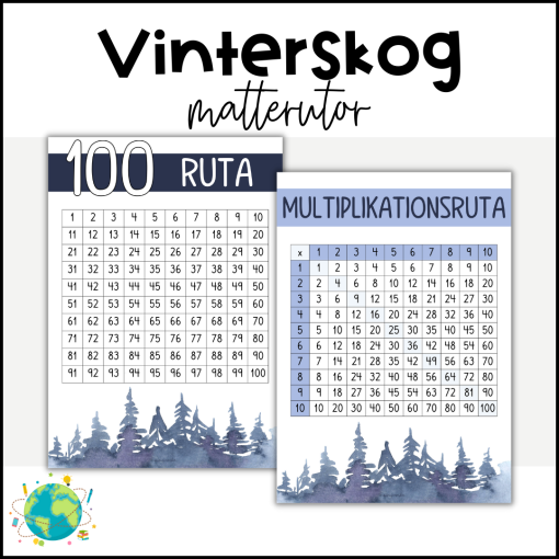 Vinterskog - Matterutor
