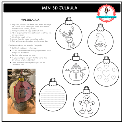 Min 3D julkula