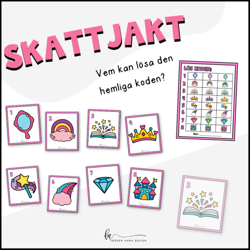 Skattjakt med sagotema