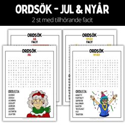 Ordsök - jul & nyår - 1
