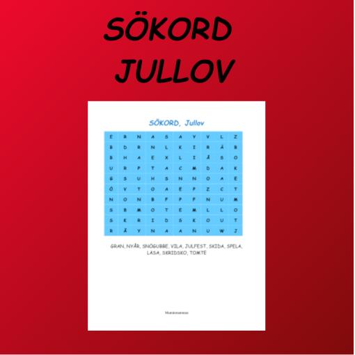 Jullov Sökord