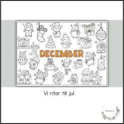 Julkalender - vi ritar till jul