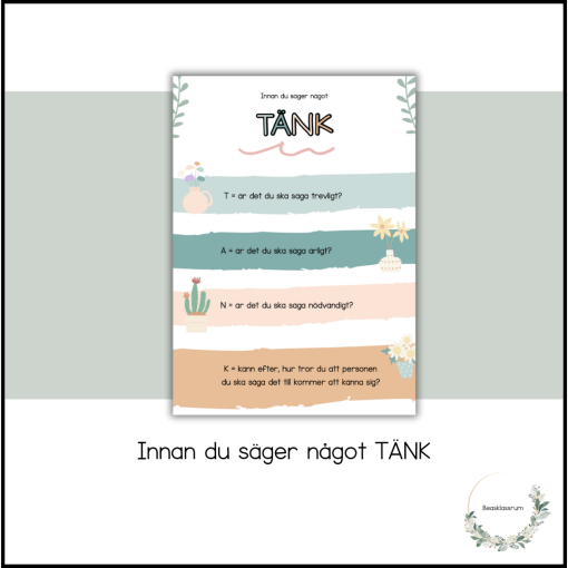 TÄNK - naturfärger