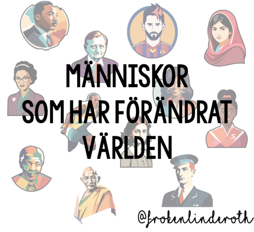 Människor som har förändrat världen - faktatext