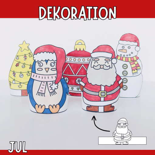 Julpyssel - gör egen juldekoration