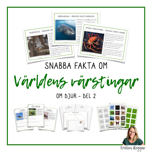 Snabba Fakta om Världens Värstingar - Djur - Del 2