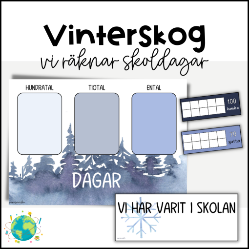 Vinterskog - Vi räknar skoldagar