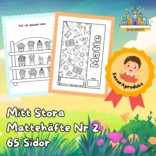 Mitt Stora Mattehäfte Nr 2 - 65 Sidor