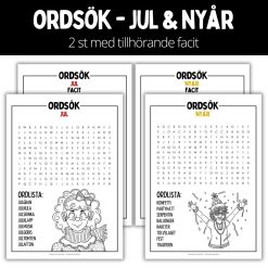Ordsök - jul & nyår - 2