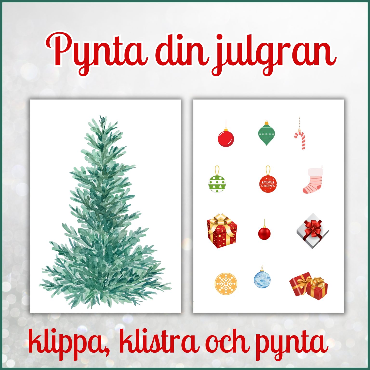 Pynta din Julgran Teach Academy