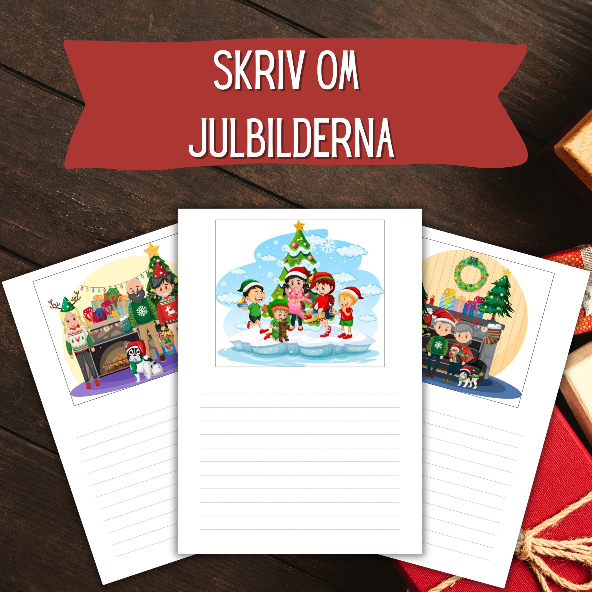 Mysiga julbilder att skriva om (10 bilder) Teach Academy