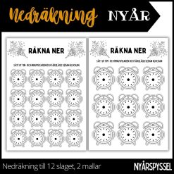 Nedräkning - nyår