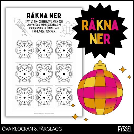 Räkna ner - nyår
