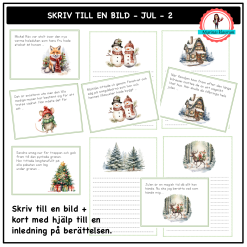 Skriv till en bild - jul - 2 med inledning